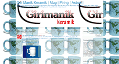 Desktop Screenshot of girimanikkeramik.com