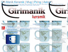 Tablet Screenshot of girimanikkeramik.com